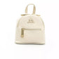 Beige Calf Leather Men Messenger Bag