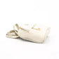 Beige Calf Leather Men Messenger Bag