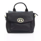 Black Leather Women Crossbody Bag