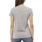Gray Cotton Women Top