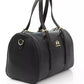 Black Leather Men Messenger Bag