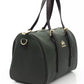 Green Leather Men Messenger Bag