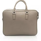Gray Leather Women Crossbody