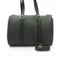Green Leather Men Messenger Bag