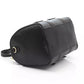 Black Leather Men Messenger Bag