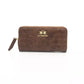Brown Polyethylene Women Wallet