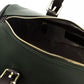 Green Leather Men Messenger Bag