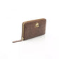 Brown Polyethylene Women Wallet