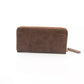 Brown Polyethylene Women Wallet