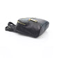 Black Leather Men Messenger Bag
