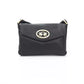 Black Leather Women Crossbody