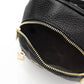 Black Leather Men Messenger Bag