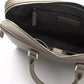 Gray Leather Women Crossbody