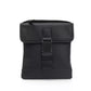 Black Polyethylene Men Messenger Bag