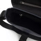 Blue Polyurethane Men Messenger Bag