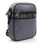 Gray Nylon Men Messenger Bag