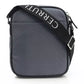 Gray Nylon Men Messenger Bag