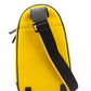 Yellow Polyester Men Backpack