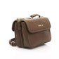 Brown Leather Women Crossbody Bag