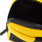 Yellow Polyester Men Backpack