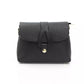 Black Cow Leather Women Crossbody Bag