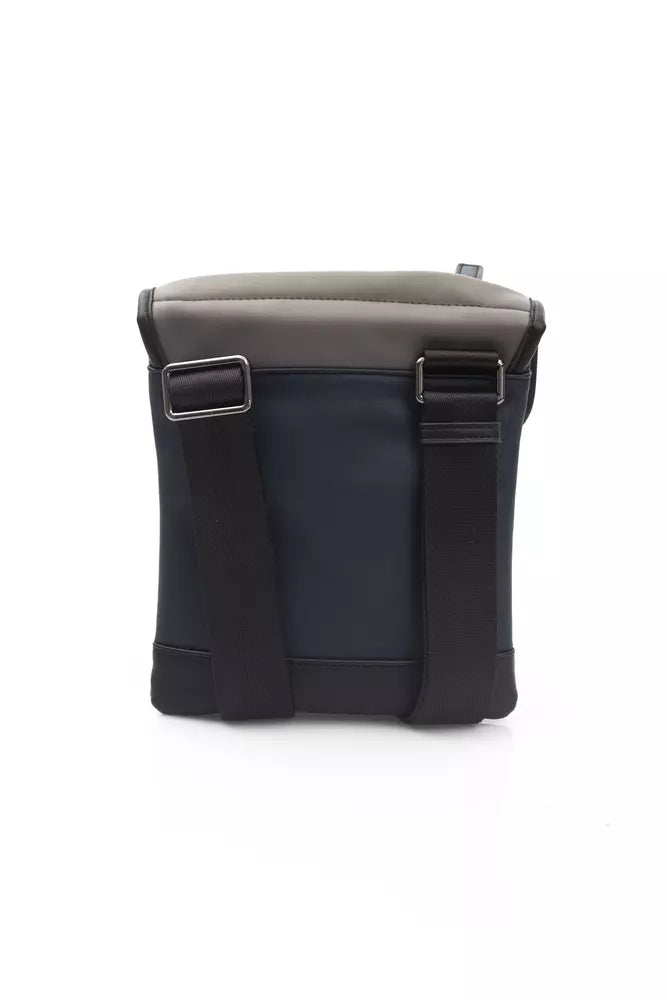 Blue Polyethylene Women Crossbody Bag