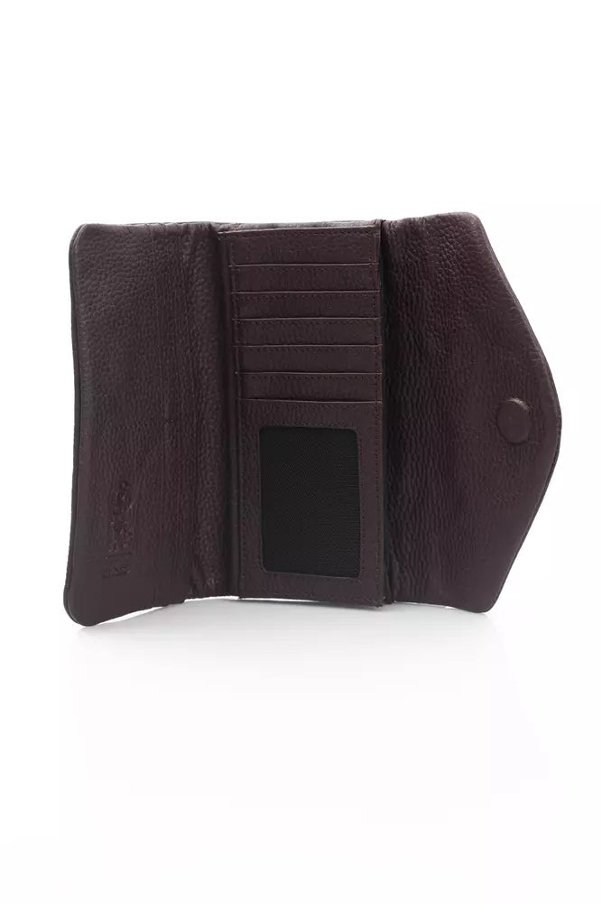 Black Leather Women Wallet