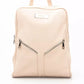 Pink Leather Women Backpack