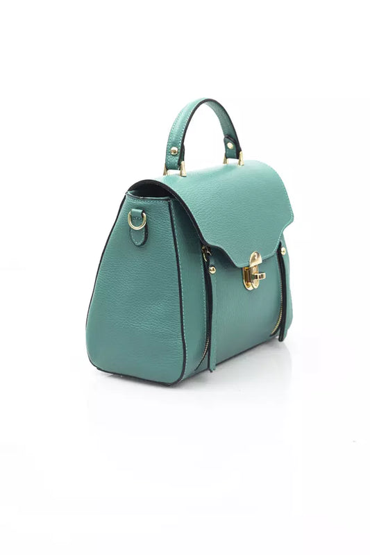 Green Leather Women Handbag