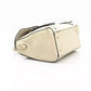 Beige Leather Women Handbag