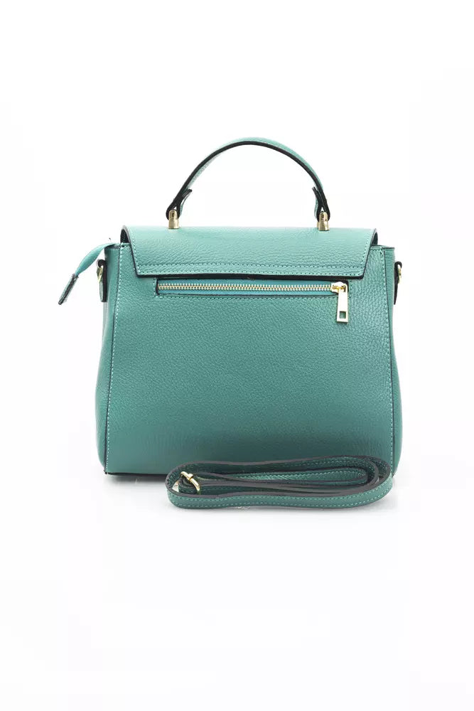 Green Leather Women Handbag