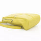 Yellow Leather Women Backpack