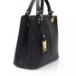 Black Cow Leather Women Handbag