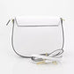 White Leather Women Crossbody Bag