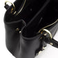 Black Cow Leather Women Handbag