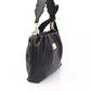 Black Leather Women Handbag