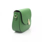 Green Leather Women Shoulder Bag