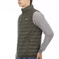 Green Polyester Men Jacket