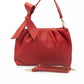 Red Cow Leather Women Handbag