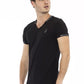 Black Cotton Men TShirt