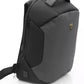 Gray Nylon Men Backpack