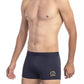 Blue Polyester Men Swimwear