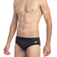 Black Polyester Men Swimwear
