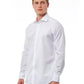 White Cotton Men's Shirt