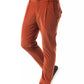 Orange Cotton Men Pants
