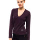 Purple Wool Women's Sweater