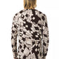 Beige Viscose Men T-Shirt
