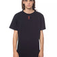 Black Cotton Men T-Shirt