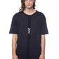 Black Cotton Men T-Shirt