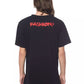Black Cotton Men T-Shirt